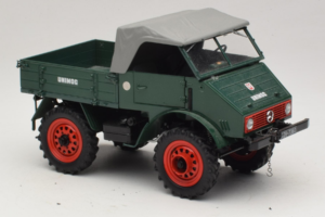 Mercedes Unimog 401 Zelený Schuco 1:18 135 Kov – obrázek 6 z 8