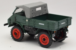 Mercedes Unimog 401 Zelený Schuco 1:18 135 Kov – obrázek 7 z 8