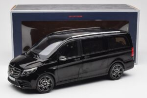 Mercedes V-Class W447 AMG Line Černý Norev 1:18 183860 Kov – obrázek 6 z 6