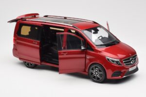 Mercedes V-Class W447 Designo Hyacinth Červený Metalíza Norev 1:18 B66004166 Kov – obrázek 4 z 7