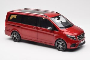 Mercedes V-Class W447 Designo Hyacinth Červený Metalíza Norev 1:18 B66004166 Kov – obrázek 5 z 7