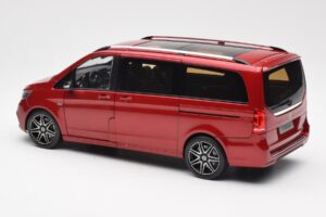 Mercedes V-Class W447 Designo Hyacinth Červený Metalíza Norev 1:18 B66004166 Kov – obrázek 6 z 7