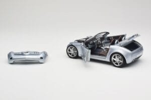 Mercedes Vision SLA Stříbrný Gate 1:18 B66962114 Kov – obrázek 5 z 8