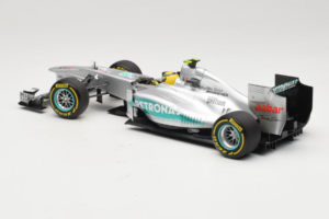 Mercedes W03 #8 N. Rosberg Mercedes AMG Petronas Showcar 2012 Minichamps 1:18 110120078 Kov – obrázek 5 z 7