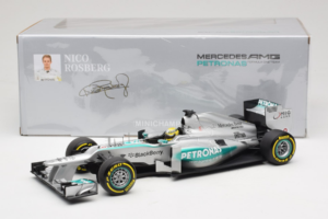 Mercedes W04 #9 N. Rosberg Mercedes AMG Petronas Showcar 2013 Minichamps 1:18 110130079 Kov – obrázek 7 z 7