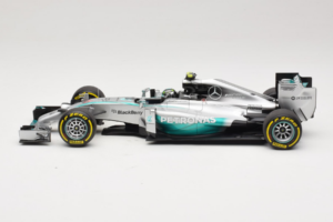Mercedes W05 #6 N. Rosberg Mercedes AMG Petronas Abu Dhabi Grand Prix 2014 Minichamps 1:18 110140406 Kov – obrázek 3 z 7