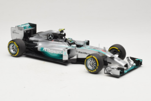 Mercedes W05 #6 N. Rosberg Mercedes AMG Petronas Abu Dhabi Grand Prix 2014 Minichamps 1:18 110140406 Kov – obrázek 4 z 7