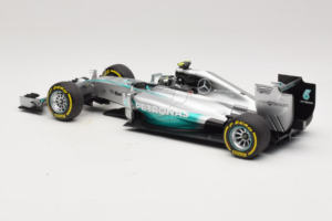 Mercedes W05 #6 N. Rosberg Mercedes AMG Petronas Abu Dhabi Grand Prix 2014 Minichamps 1:18 110140406 Kov – obrázek 5 z 7