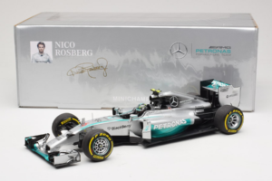 Mercedes W05 #6 N. Rosberg Mercedes AMG Petronas Abu Dhabi Grand Prix 2014 Minichamps 1:18 110140406 Kov – obrázek 7 z 7