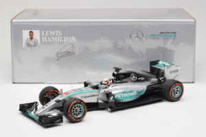 Mercedes W06 #44 L. Hamilton Mercedes AMG Petronas Japanese Grand Prix Winner 2015 Minichamps 1:18 110150344 Kov – obrázek 7 z 7