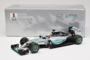 Mercedes W06 #44 L. Hamilton Mercedes AMG Petronas United States Grand Prix Winner World Champion 2015 Minichamps 1:18 110150 – obrázek 7 z 7