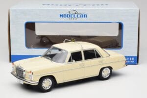 Mercedes W115 Béžový Taxi MCG 1:18 MCG18055 Kov – obrázek 6 z 6