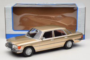 Mercedes W116 Metallic Beige MCG 1:18 MCG18550 Kov – obrázek 6 z 6