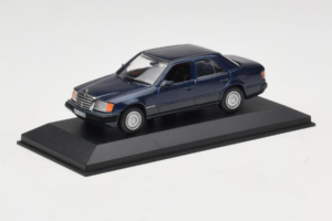 Mercedes W124 Tmavě Modrý Minichamps 1:43 MB006 Kov – obrázek 2 z 4