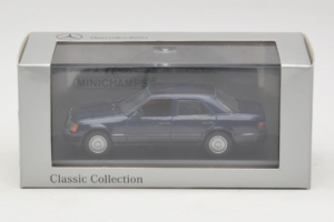 Mercedes W124 Tmavě Modrý Minichamps 1:43 MB006 Kov – obrázek 4 z 4