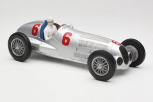 Mercedes W125 #6 Daimler-Benz AG R. Caracciola 2nd Place Eifel Race Nurburgring 1937 Minichamps 1:18 155373106 Kov – obrázek 4 z 6
