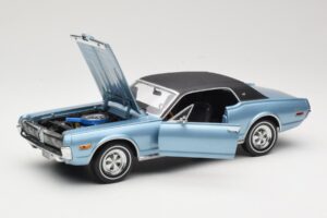 Mercury Cougar XR-7 Modrý Sun Star 1:18 1562 Kov – obrázek 2 z 8