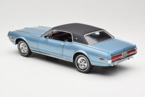 Mercury Cougar XR-7 Modrý Sun Star 1:18 1562 Kov – obrázek 7 z 8