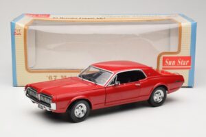 Mercury Cougar XR-7 Červený Sun Star 1:18 1541 Kov – obrázek 8 z 8
