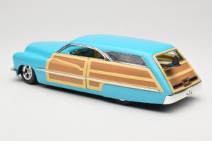 Mercury Merc Woodie Modrý Hot Wheels 1:18 27806 Kov – obrázek 7 z 8