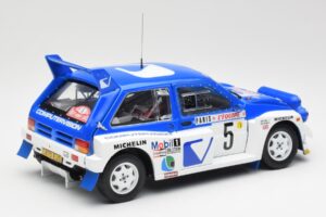MG Metro 6R4 #5 T. Pond / R. Arthur Rally Monte Carlo 1986 Sun Star 1:18 5537 Kov – obrázek 3 z 8