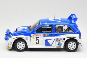 MG Metro 6R4 #5 T. Pond / R. Arthur Rally Monte Carlo 1986 Sun Star 1:18 5537 Kov – obrázek 4 z 8