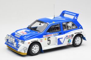 MG Metro 6R4 #5 T. Pond / R. Arthur Rally Monte Carlo 1986 Sun Star 1:18 5537 Kov