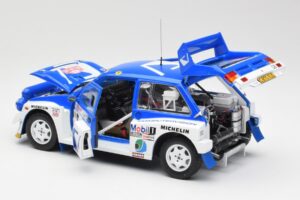 MG Metro 6R4 #5 T. Pond / R. Arthur Rally Monte Carlo 1986 Sun Star 1:18 5537 Kov – obrázek 5 z 8