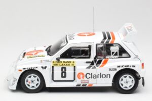 MG Metro 6R4 #8 P. Eklund / D. Whittock Rally Finland 1986 Sun Star 1:18 5536 Kov – obrázek 4 z 8