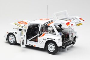 MG Metro 6R4 #8 P. Eklund / D. Whittock Rally Finland 1986 Sun Star 1:18 5536 Kov – obrázek 5 z 8