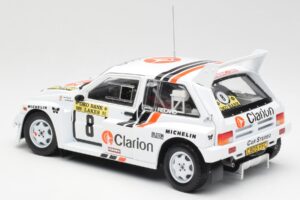 MG Metro 6R4 #8 P. Eklund / D. Whittock Rally Finland 1986 Sun Star 1:18 5536 Kov – obrázek 7 z 8
