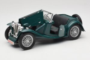 MG TC Midget Shires Green Road Legends 1:18 92468 Kov – obrázek 2 z 8