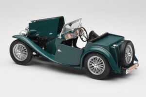 MG TC Midget Shires Green Road Legends 1:18 92468 Kov – obrázek 5 z 8