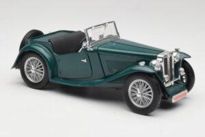 MG TC Midget Shires Green Road Legends 1:18 92468 Kov – obrázek 7 z 8