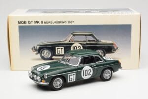 MGB GT Mk2 Nurburgring Zelený AUTOart 1:18 86781 Kov – obrázek 8 z 8