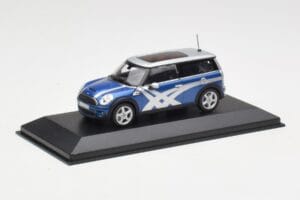 Mini Clubman R55 Cooper S Blue Metallic Onitsuka Tiger Minichamps 1:43 403138676 Kov – obrázek 2 z 4