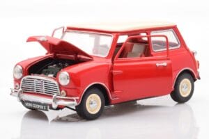 Mini Cooper 1275 S Červený Kyosho 1:18 8840 Kov – obrázek 2 z 8