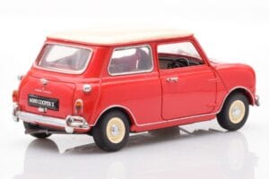 Mini Cooper 1275 S Červený Kyosho 1:18 8840 Kov – obrázek 3 z 8