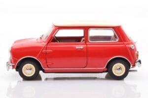 Mini Cooper 1275 S Červený Kyosho 1:18 8840 Kov – obrázek 4 z 8