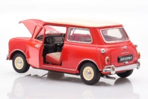 Mini Cooper 1275 S Červený Kyosho 1:18 8840 Kov – obrázek 5 z 8