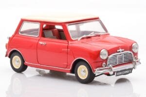 Mini Cooper 1275 S Červený Kyosho 1:18 8840 Kov – obrázek 6 z 8