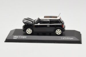 MINI Cooper R50 Černý Minichamps 1:43 431138101 Kov – obrázek 2 z 5