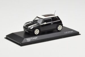 MINI Cooper R50 Černý Minichamps 1:43 431138101 Kov – obrázek 3 z 5