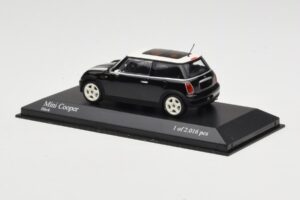 MINI Cooper R50 Černý Minichamps 1:43 431138101 Kov – obrázek 4 z 5