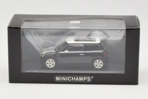 MINI Cooper R50 Černý Minichamps 1:43 431138101 Kov – obrázek 5 z 5