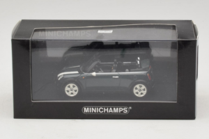 Mini Cooper Kabriolet Zelený s Bílým Pruhem Minichamps 1:43 80420309093-R1 Kov – obrázek 5 z 5