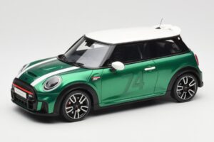 MINI Cooper F56 JCW British Racing Zelený Otto 1:18 OT1098 Pryskyřice