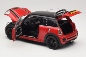 Mini Cooper John Cooper Works R56 Červený & Černý Kyosho 1:18 80430419909 Kov – obrázek 5 z 8