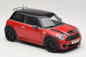 Mini Cooper John Cooper Works R56 Červený & Černý Kyosho 1:18 80430419909 Kov – obrázek 6 z 8