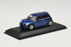 Mini Cooper One R50 Aero Modrý Minichamps 1:43 431138270 Kov – obrázek 2 z 4